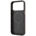 Калъф за iPhone 18 Pro / iPhone 17 Pro - Ring Stand 360 4G Leather Classic Logo MagSafe (GUHMP18L6PS4RSCLW) - Guess - Кафяв