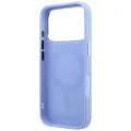 Калъф за iPhone 18 Pro / iPhone 17 Pro - Saffiano Ring Stand 360° KC Heads Pin (KLHMP18LPSRSKCHB) - Karl Lagerfeld - Светло син