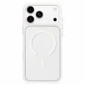 Калъф за iPhone 18 Pro / iPhone 17 Pro - Skin Friendly Frosted Anti-Drop MagSafe - Blueo - Бял