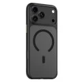 Калъф за iPhone 18 Pro / iPhone 17 Pro - Skin Friendly Frosted Anti-Drop MagSafe - Blueo - Черен