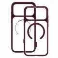 Калъф за iPhone 18 Pro / iPhone 17 Pro - Skin Friendly Frosted Anti-Drop MagSafe - Blueo - Черешов