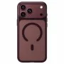 Калъф за iPhone 18 Pro / iPhone 17 Pro - Skin Friendly Frosted Anti-Drop MagSafe - Blueo - Черешов