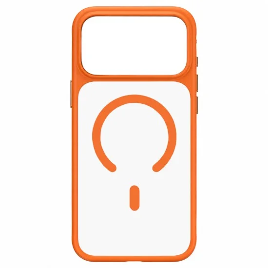 Калъф за iPhone 18 Pro / iPhone 17 Pro - Skin Friendly Frosted Anti-Drop MagSafe - Blueo - Оранжев