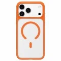 Калъф за iPhone 18 Pro / iPhone 17 Pro - Skin Friendly Frosted Anti-Drop MagSafe - Blueo - Оранжев