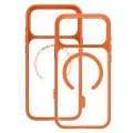 Калъф за iPhone 18 Pro / iPhone 17 Pro - Skin Friendly Frosted Anti-Drop MagSafe - Blueo - Оранжев