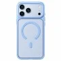 Калъф за iPhone 18 Pro / iPhone 17 Pro - Skin Friendly Frosted Anti-Drop MagSafe - Blueo - Син