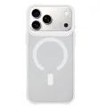Калъф за iPhone 18 Pro / iPhone 17 Pro - Smoke MagCase - 3mk - Бял