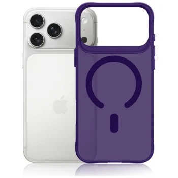 Калъф за iPhone 18 Pro / iPhone 17 Pro - Smoke MagCase - 3mk - Лилав