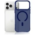 Калъф за iPhone 18 Pro / iPhone 17 Pro - Smoke MagCase - 3mk - Син