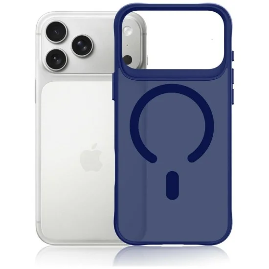 Калъф за iPhone 18 Pro / iPhone 17 Pro - Smoke MagCase - 3mk - Син