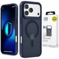 Калъф за iPhone 18 Pro / iPhone 17 Pro - Smoke MagCase - 3mk - Син