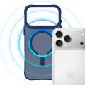 Калъф за iPhone 18 Pro / iPhone 17 Pro - Smoke MagCase - 3mk - Син