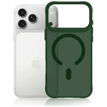 Калъф за iPhone 18 Pro / iPhone 17 Pro - Smoke MagCase - 3mk - Зелен
