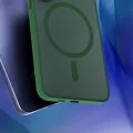 Калъф за iPhone 18 Pro / iPhone 17 Pro - Smoke MagCase - 3mk - Зелен