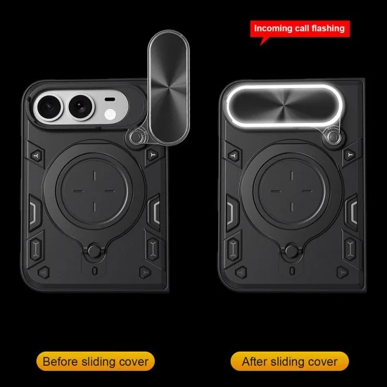 Калъф за iPhone Duo - CamGuard Pro - Techsuit - Черен