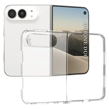 Калъф за iPhone Duo - Clear Silicone - Techsuit - Прозрачен