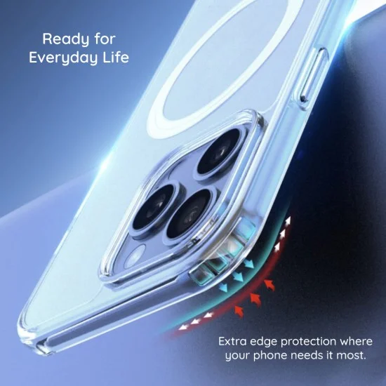 Калъф за iPhone Duo - Clin MagSafe Series - Dux Ducis - Прозрачен