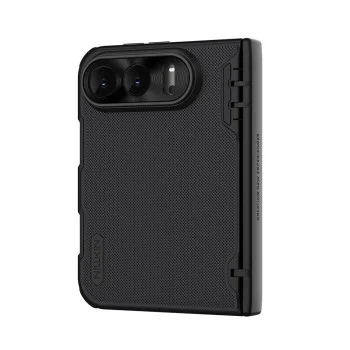 Калъф за iPhone Duo - Super Frosted Shield Fold Magnetic - Nillkin - Черен