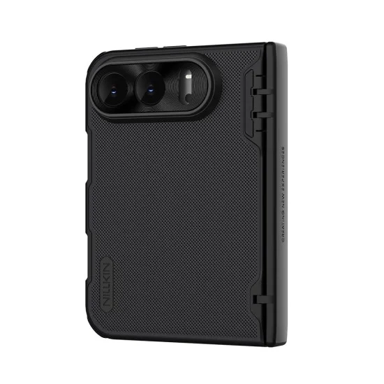 Калъф за iPhone Duo - Super Frosted Shield Fold Magnetic - Nillkin - Черен