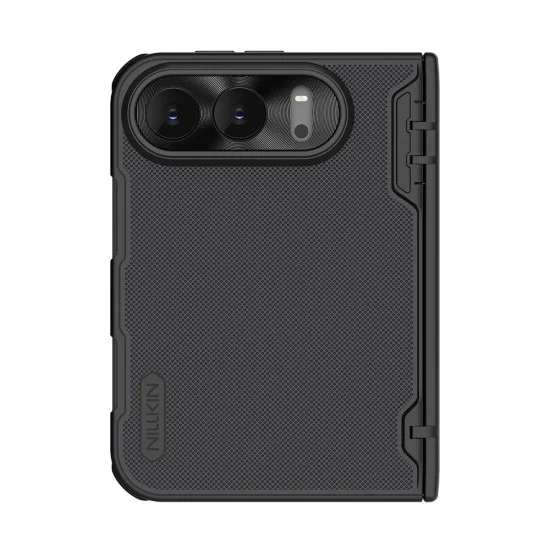 Калъф за iPhone Duo - Super Frosted Shield Fold Magnetic - Nillkin - Черен