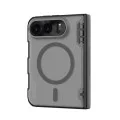 Калъф за iPhone Duo - Super Frosted Shield Fold Magnetic - Nillkin - Прозрачно черен
