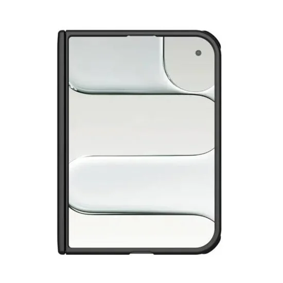 Калъф за iPhone Duo - Super Frosted Shield Fold Magnetic - Nillkin - Прозрачно черен