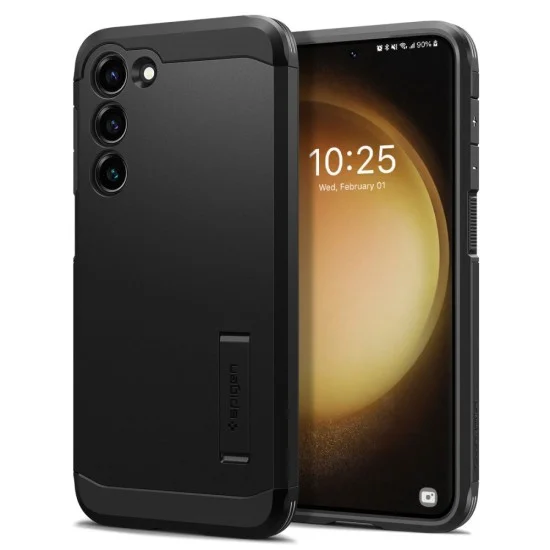 Калъф за iPhone Duo - Tough Armor Pro MagSafe (ACS11690) - Spigen - Черен