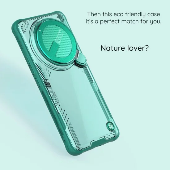 Калъф за iPhone Duo - Iceblade Prop Magnetic (с прозрачно черен протектор за камера) - Nillkin - Черен
