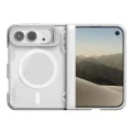 Калъф за iPhone Duo - Iceblade Prop Magnetic (с прозрачно черен протектор за камера) - Nillkin - Сив