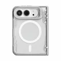 Калъф за iPhone Duo - Iceblade Prop Magnetic (с прозрачно черен протектор за камера) - Nillkin - Сив
