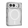 Калъф за iPhone Duo - Iceblade Prop Magnetic (с прозрачно черен протектор за камера) - Nillkin - Сив