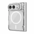 Калъф за iPhone Duo - Iceblade Prop Magnetic (с прозрачно черен протектор за камера) - Nillkin - Сив