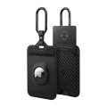 Калъф за ключ/AirTag Spigen (2 бр.) Holder Air Fit (ACP08793) - за Tesla Key Card / AirTag, универсален, тънък дизайн, с карабинер - Черен