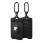 Калъф за ключ/AirTag Spigen (2 бр.) Holder Air Fit (ACP08793) - за Tesla Key Card / AirTag, универсален, тънък дизайн, с карабинер - Черен