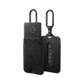 Калъф за ключ Spigen (2 бр.) Card Holder (ACP08794) - за Tesla Key, универсален, до 2 карти, тънък дизайн, с карабинер - Карбоново черен