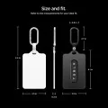 Калъф за ключ Spigen (2 бр.) Card Holder (ACP11405) - за Tesla Key, универсален, с 2x карабинер, 4x защитно фолио - Бял / Черен