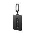 Калъф за ключ Spigen Card Holder (ACP11310) - за Tesla Key, универсален, тънък дизайн, с карабинер, 2x защитно фолио - Черен