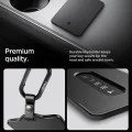 Калъф за ключ Spigen Card Holder (ACP11310) - за Tesla Key, универсален, тънък дизайн, с карабинер, 2x защитно фолио - Черен