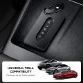 Калъф за ключ Spigen Card Holder (ACP11310) - за Tesla Key, универсален, тънък дизайн, с карабинер, 2x защитно фолио - Черен
