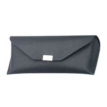 Калъф за очила Techsuit Glasses Case (ETK4) - PU кожа, 16.5 x 8cm - Черен