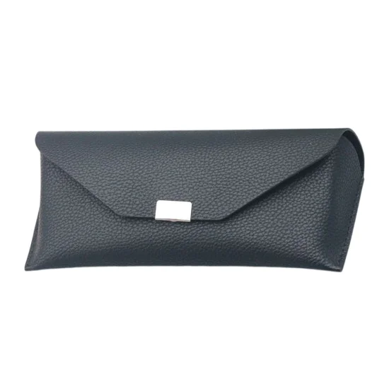 Калъф за очила Techsuit Glasses Case (ETK4) - PU кожа, 16.5 x 8cm - Черен