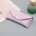 Калъф за очила Techsuit Glasses Case (ETK4) - PU кожа, 16.5 x 8cm - Лилав