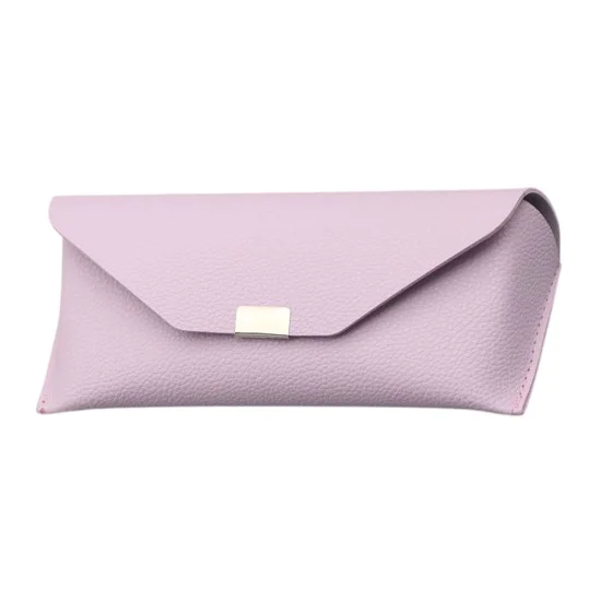 Калъф за очила Techsuit Glasses Case (ETK4) - PU кожа, 16.5 x 8cm - Лилав