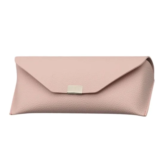 Калъф за очила Techsuit Glasses Case (ETK4) - PU кожа, 16.5 x 8cm - Розов