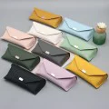 Калъф за очила Techsuit Glasses Case (ETK4) - PU кожа, 16.5 x 8cm - Сив