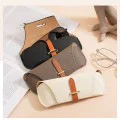 Калъф за очила Techsuit Glasses Case (ETL3) - PU кожа, 17 x 6.5 x 2cm - Черен