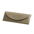 Калъф за очила Techsuit Glasses Case (ETM3) - PU кожа, 15.2 x 6.6 x 3.6cm - Кашмир бежов