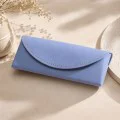 Калъф за очила Techsuit Glasses Case (ETM3) - PU кожа, 15.2 x 6.6 x 3.6cm - Кашмир бежов