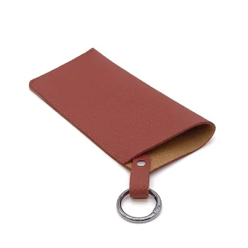 Калъф за очила Techsuit Glasses Case (ETN6) - PU кожа, 17.5 x 8.5cm - Маринован боб