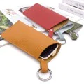 Калъф за очила Techsuit Glasses Case (ETN6) - PU кожа, 17.5 x 8.5cm - Маринован боб